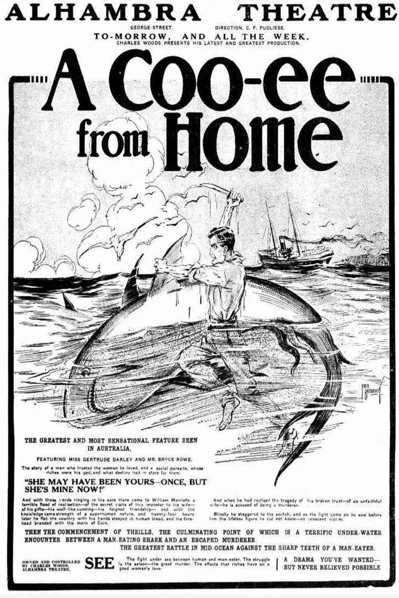 A Coo-ee from Home poster background