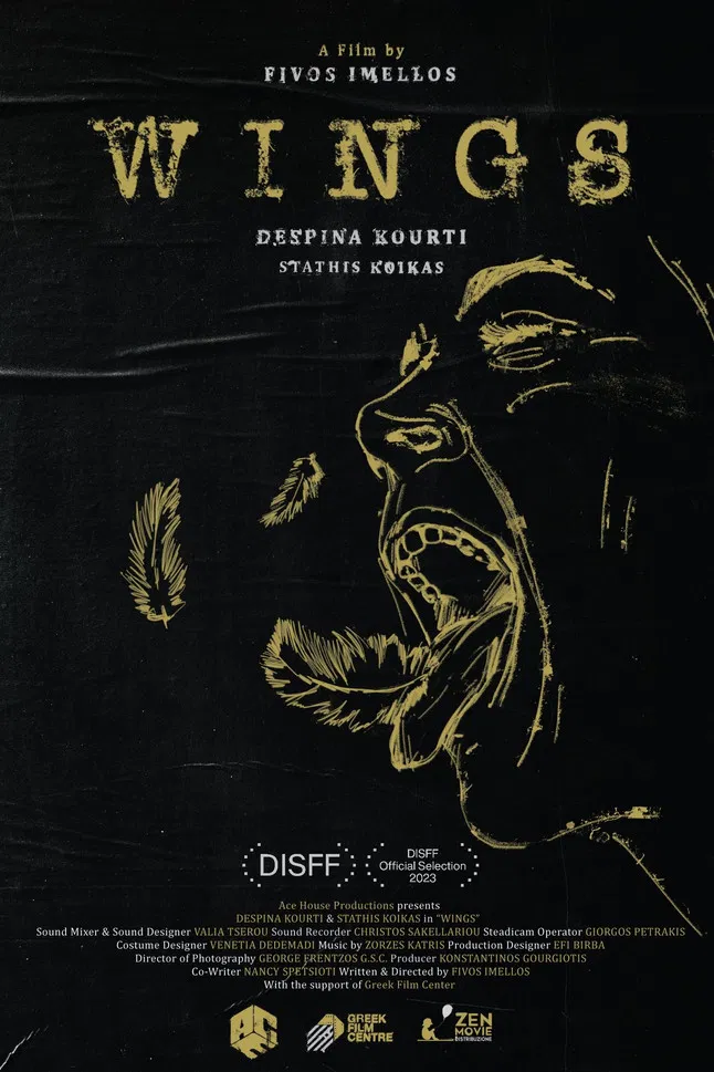 Wings poster background