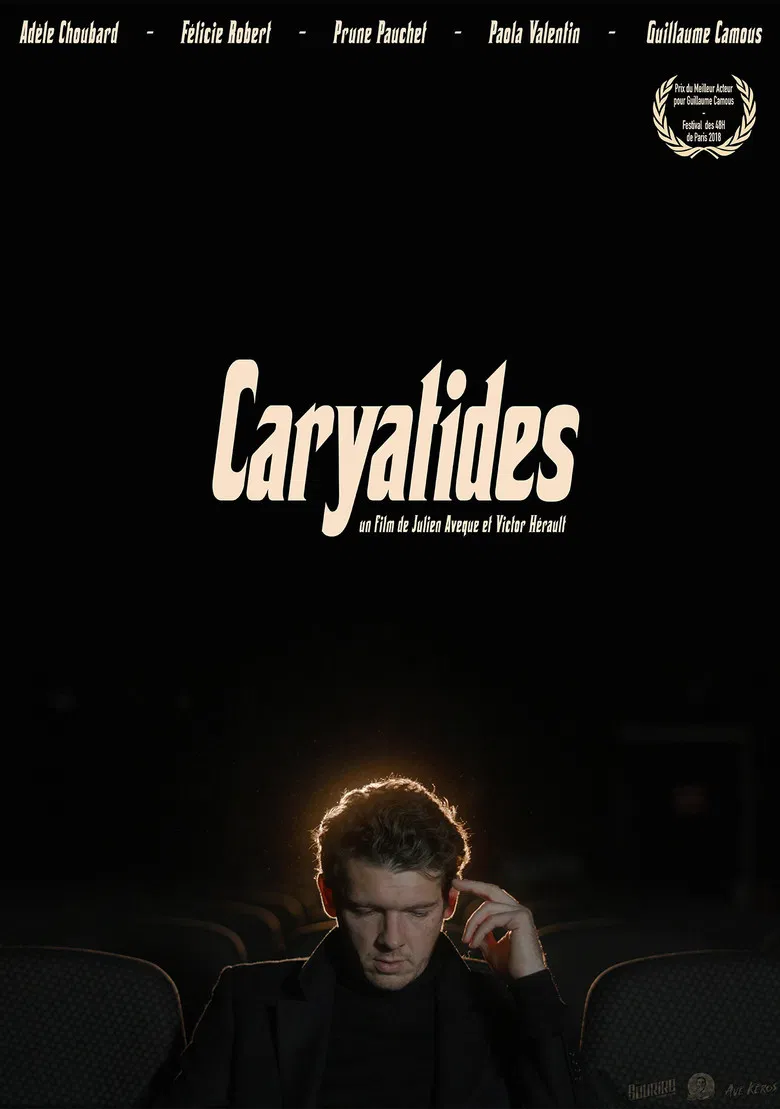 Caryatides poster background
