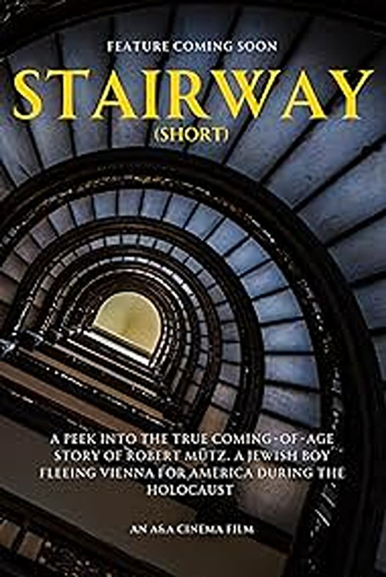 Stairway poster background