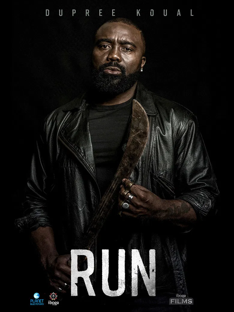 RUN poster background