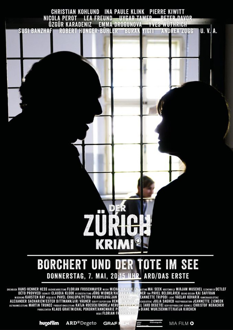 Money. Murder. Zurich.: Borchert and the dead in the lake poster background