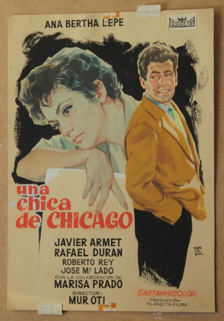 Una chica de Chicago poster background