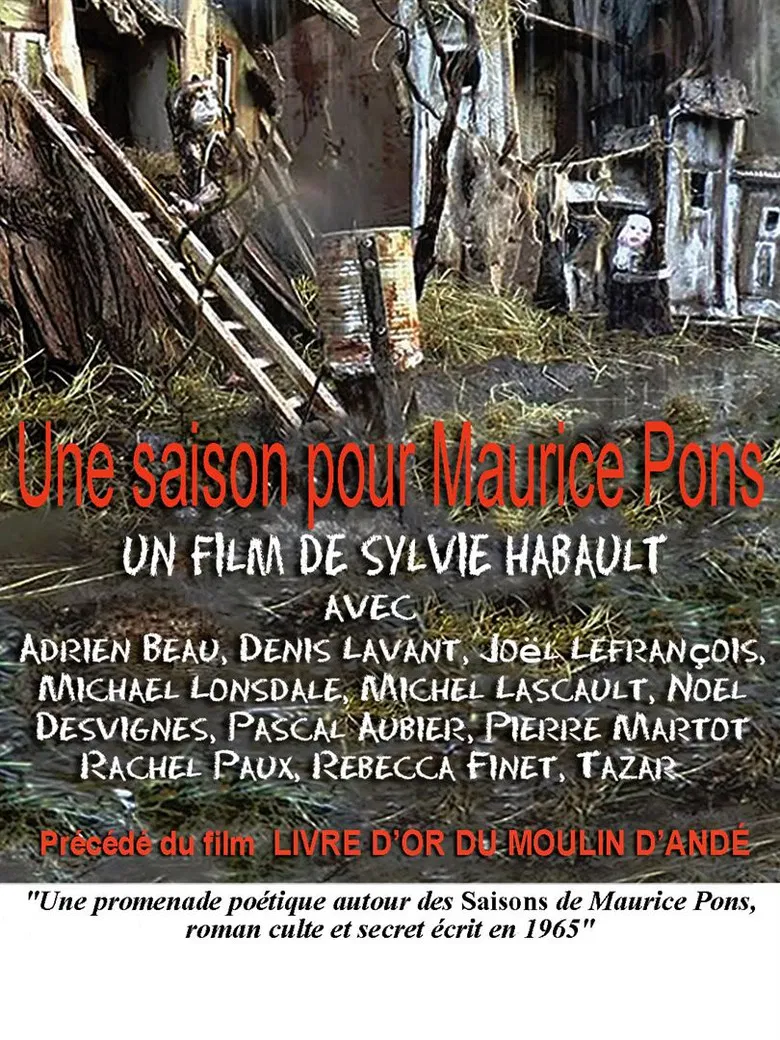 Une saison pour Maurice Pons poster background
