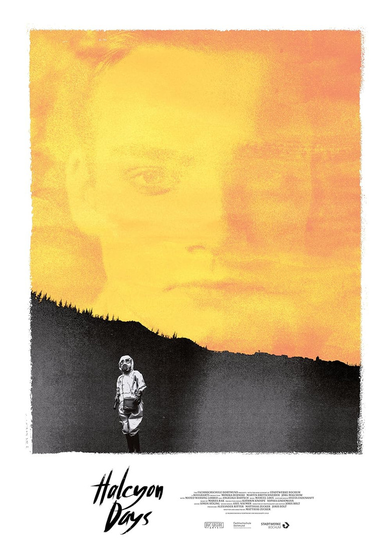 Schwarzer Regen poster background