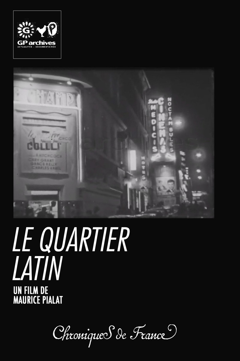 Le Quartier Latin poster background