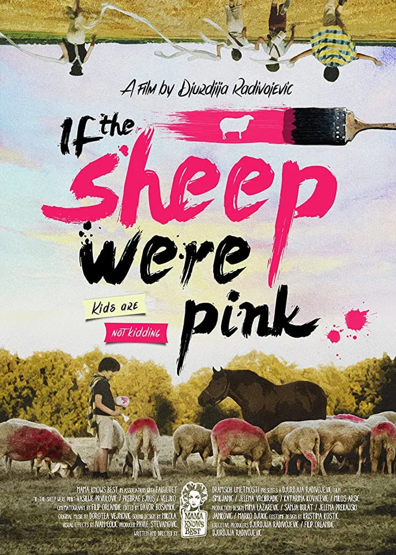 If the Sheep Were Pink poster background