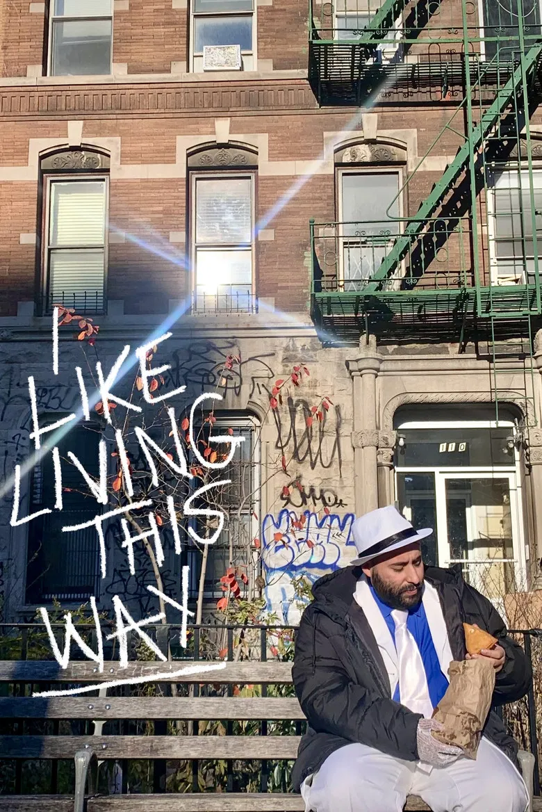 I Like Living This Way poster background