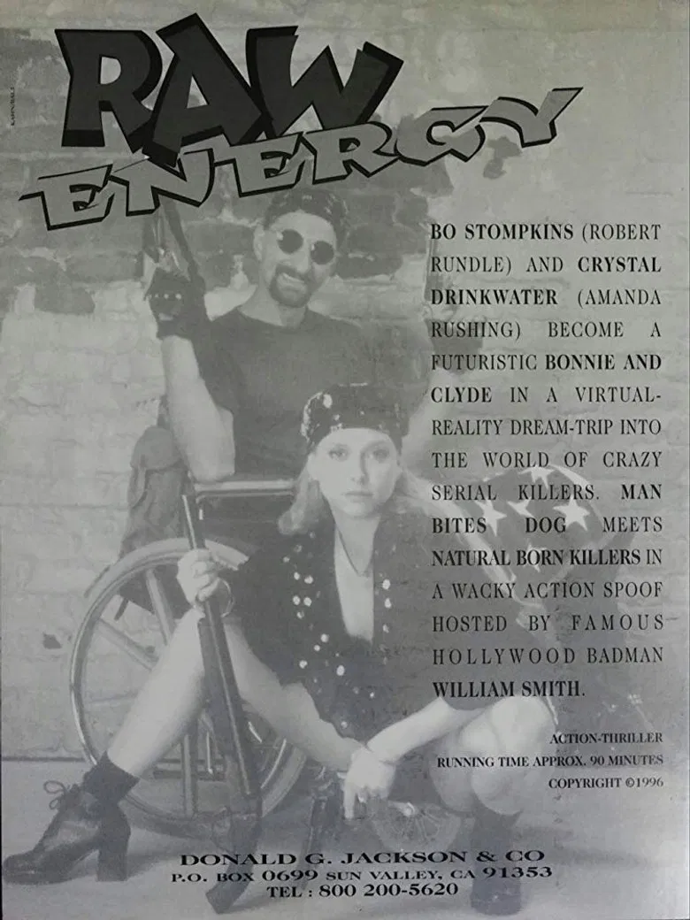 Raw Energy poster background