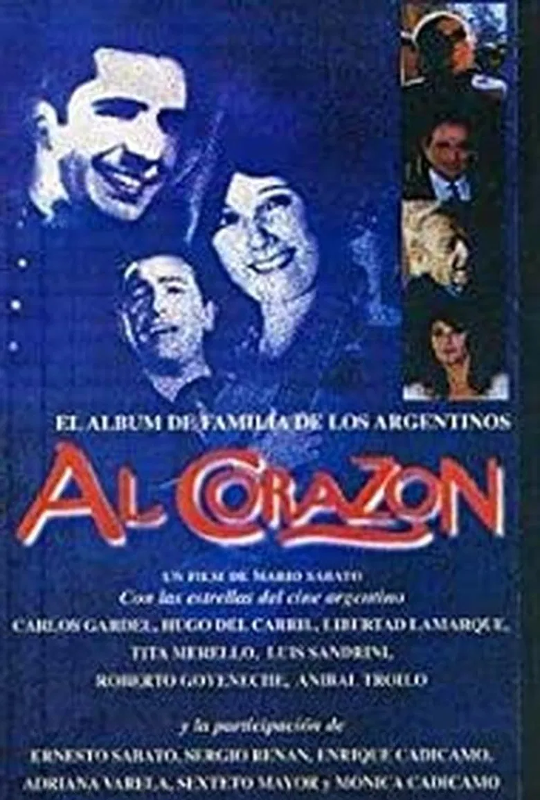 Al corazón poster background