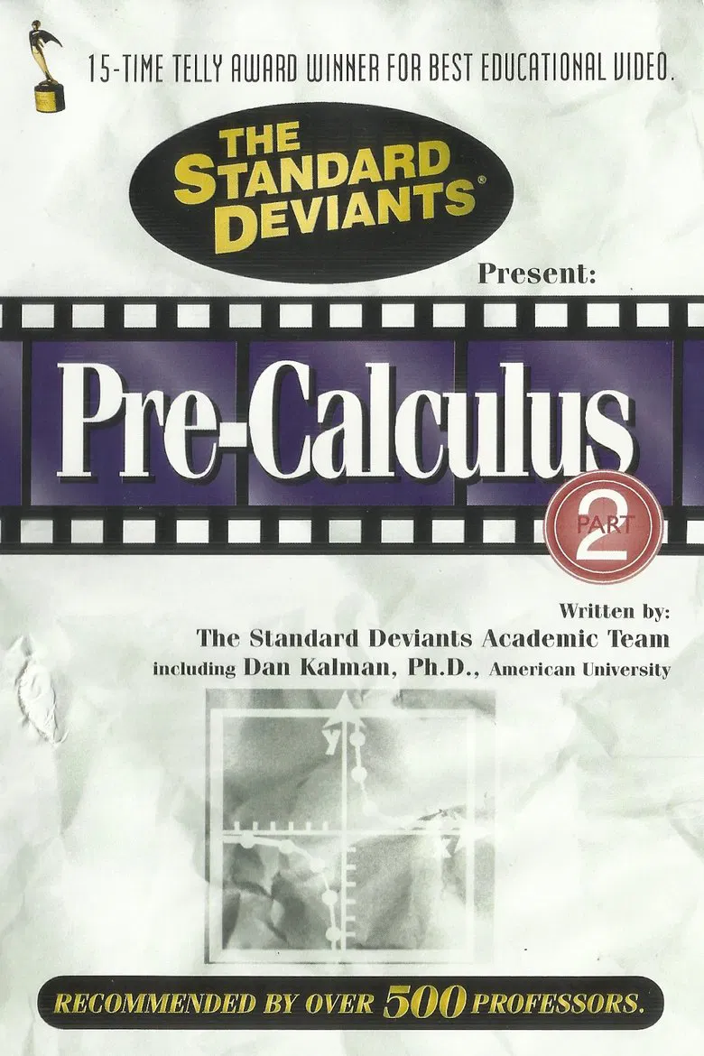 The Standard Deviants: The Dangerous World of Pre-Calculus, Part 2 poster background