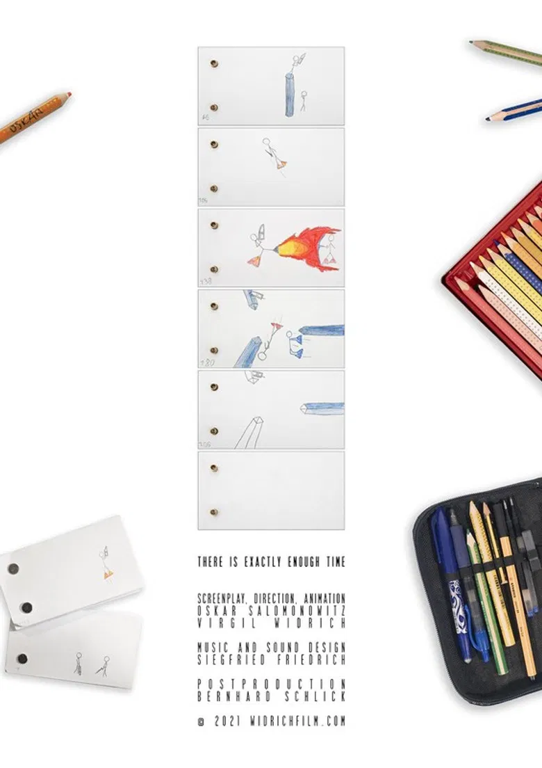 There is exactly enough time poster background