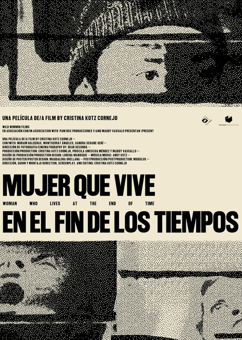 Woman Who Lives at the End of Time poster background