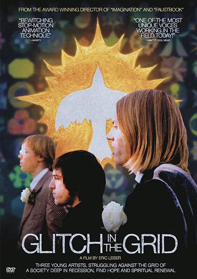 Glitch in the Grid poster background