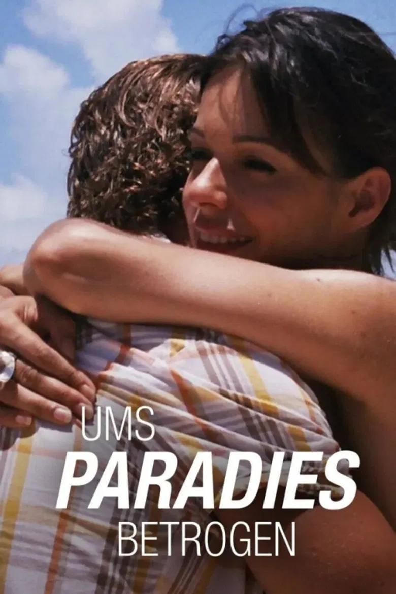Ums Paradies betrogen poster background