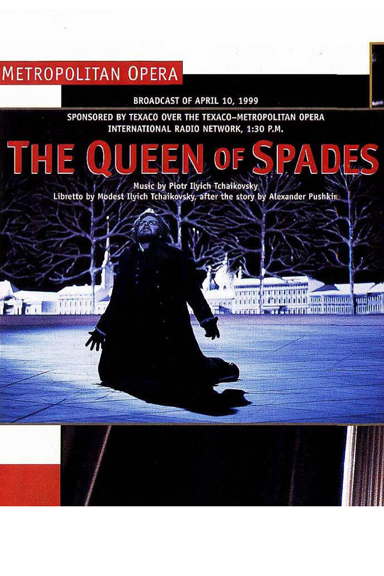 The Queen of Spades [The Metropolitan Opera] poster background