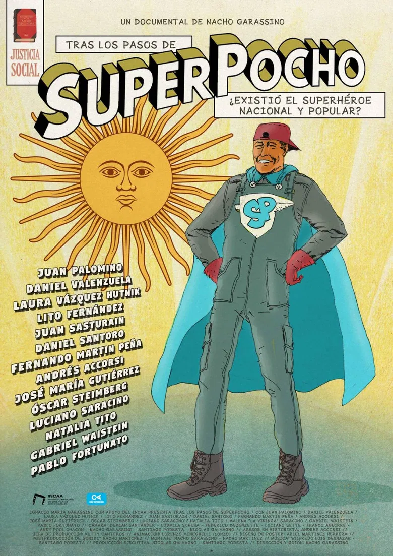 Tras los pasos de Superpocho poster background