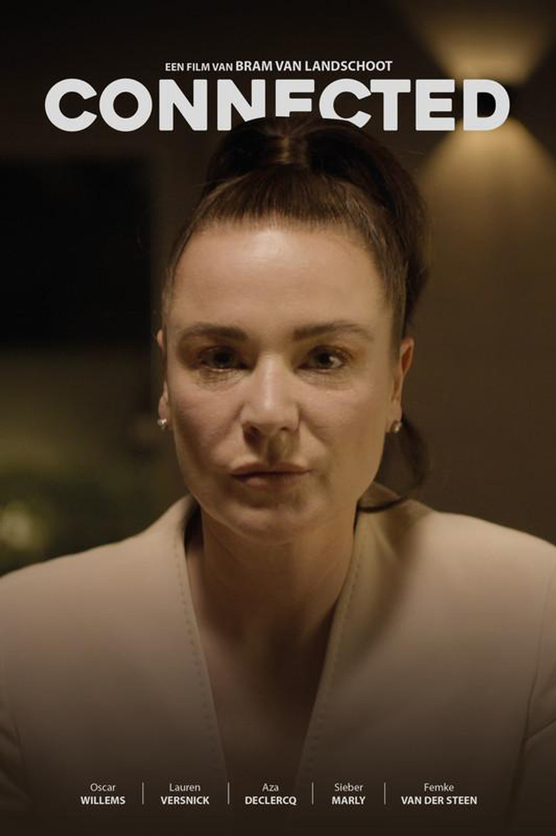 Connected poster background