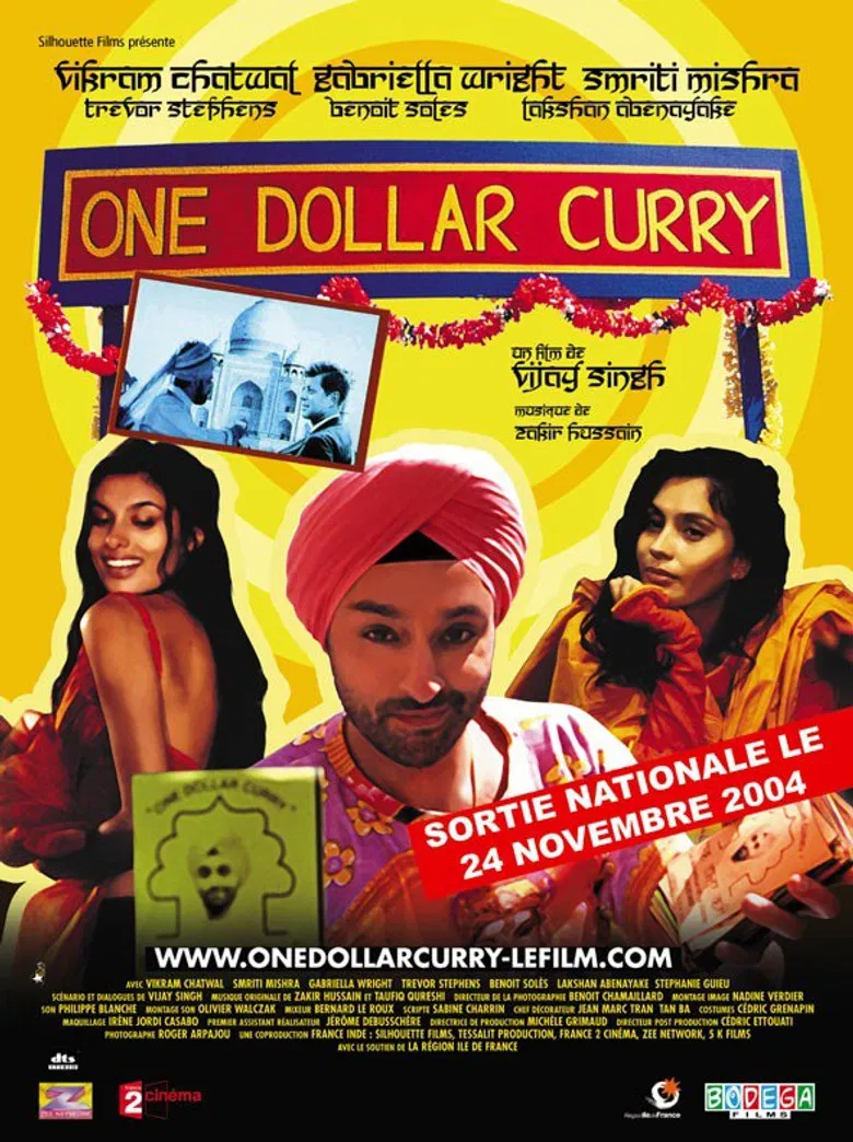 One Dollar Curry poster background