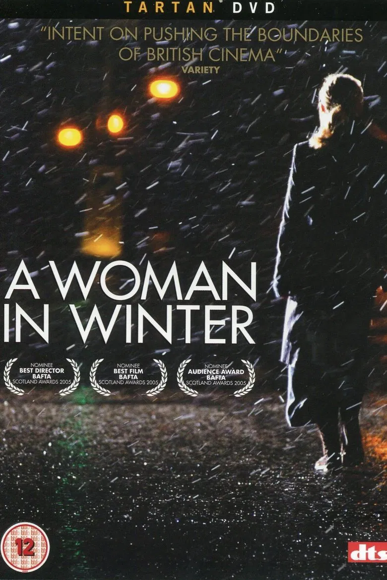 A Woman in Winter poster background