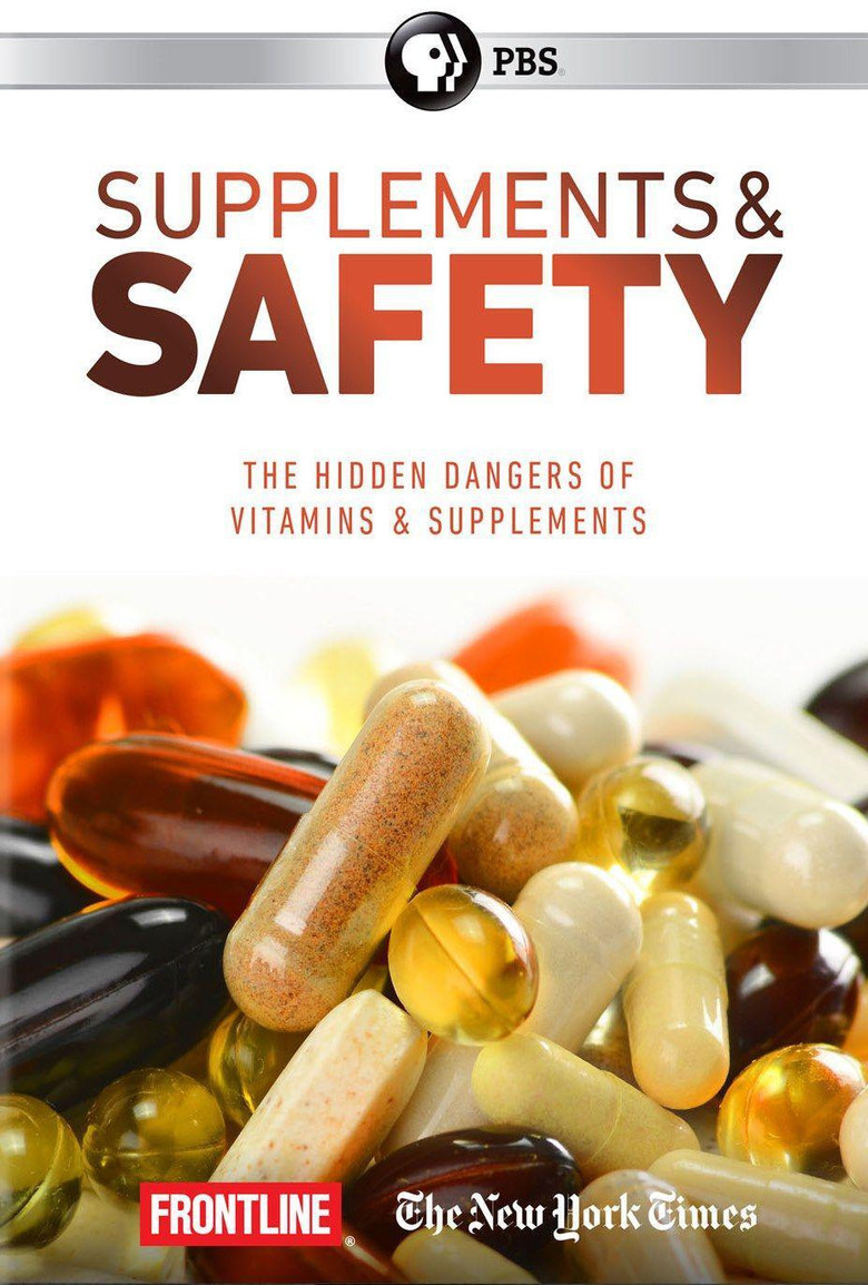 Supplements and Safety poster background