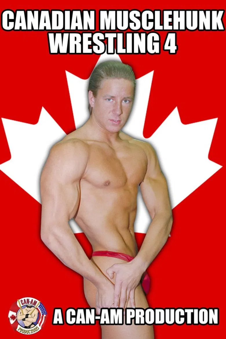 Canadian Musclehunk Wrestling 4 poster background