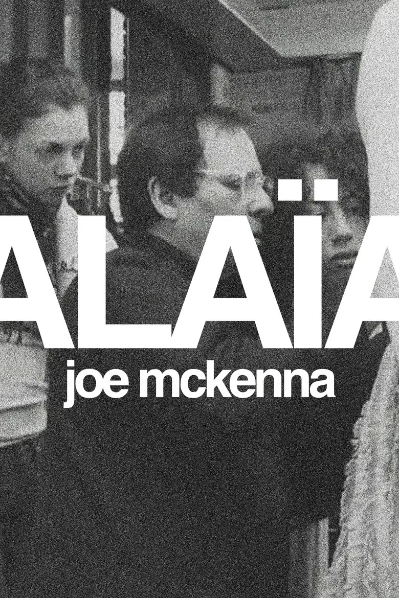 Azzedine Alaïa poster background