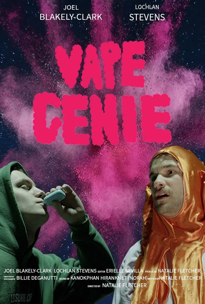 Vape Genie poster background