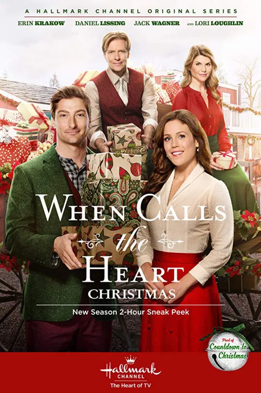 When Calls The Heart: Christmas poster background