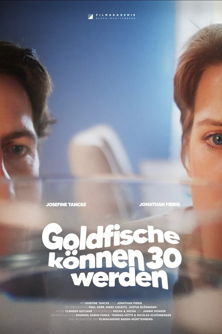 Goldfische können 30 werden poster background