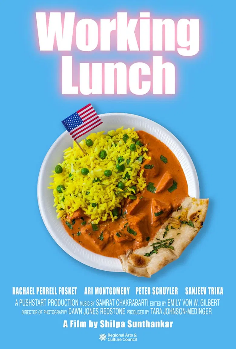 Working Lunch poster background