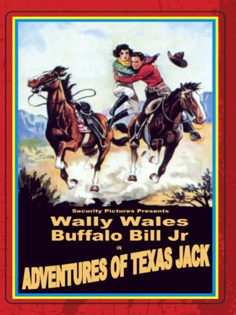 Adventures of Texas Jack poster background