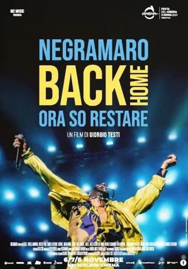 Negramaro Back Home - Ora so restare poster background