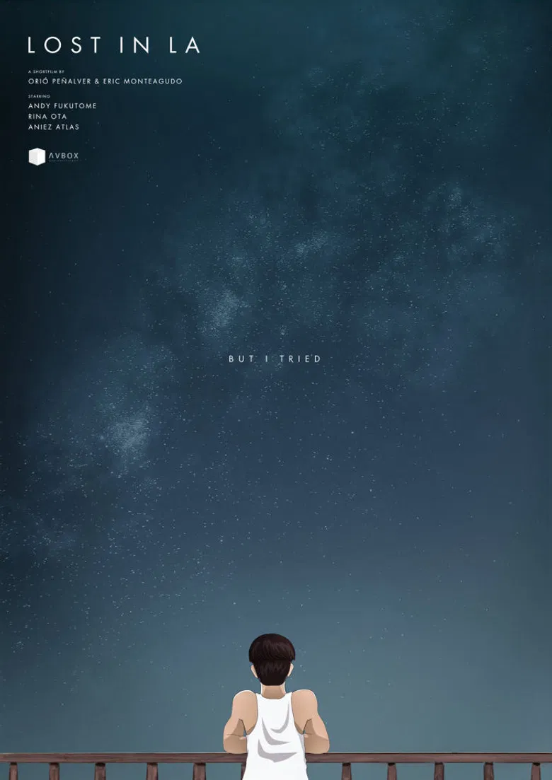 Lost in L.A. poster background