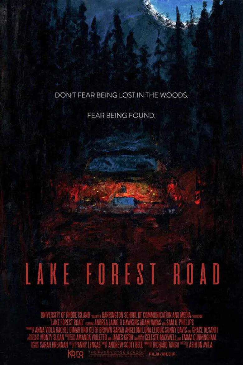 Lake Forest Road poster background