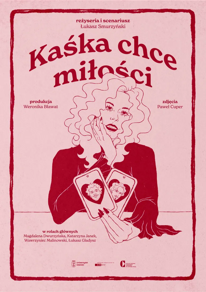 Kaśka chce miłości poster background