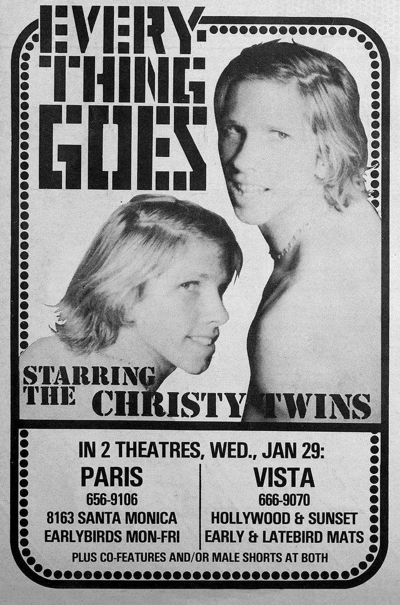 Anything Goes poster background