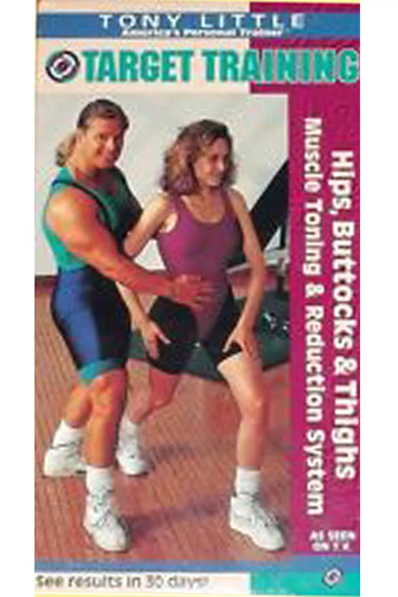 Tony Little Target Training: Hips, Buttocks & Thighs poster background