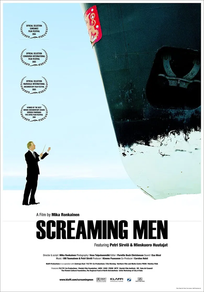 Screaming Men poster background