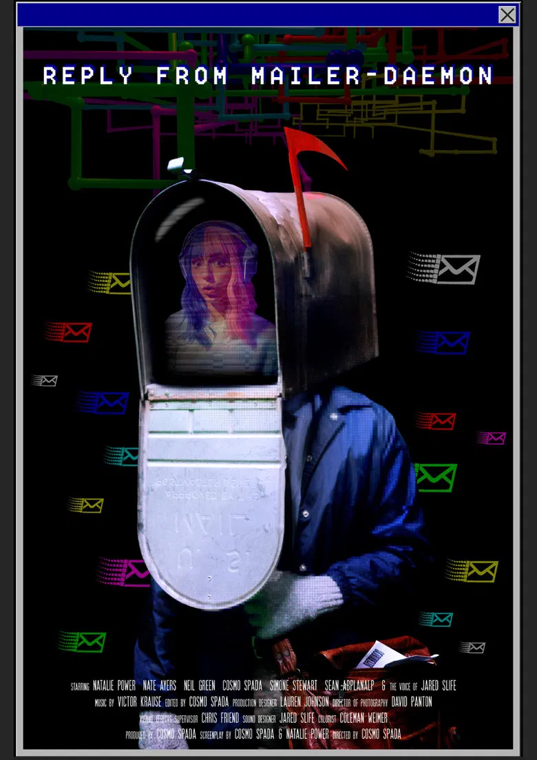 Reply from Mailer-Daemon poster background