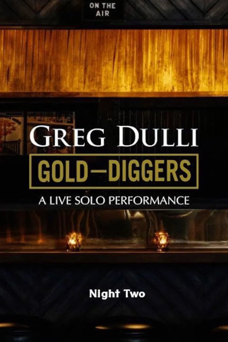 Greg Dulli - Live at Gold Diggers - Show Two poster background