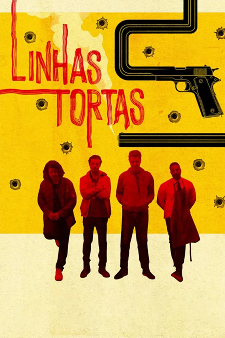 Linhas Tortas poster background