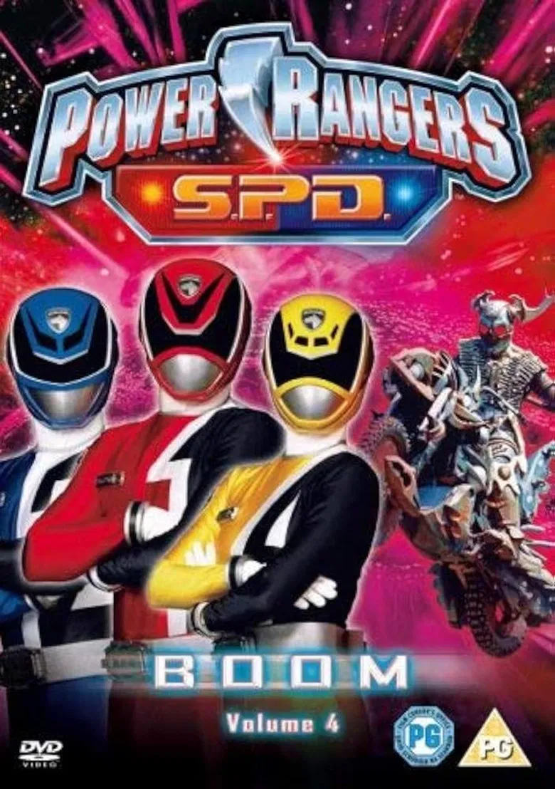 Power Rangers S.P.D.: Boom poster background