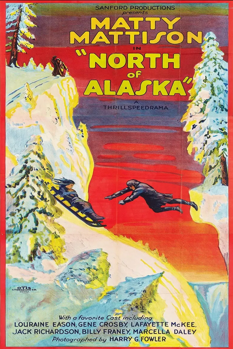 North of Alaska poster background