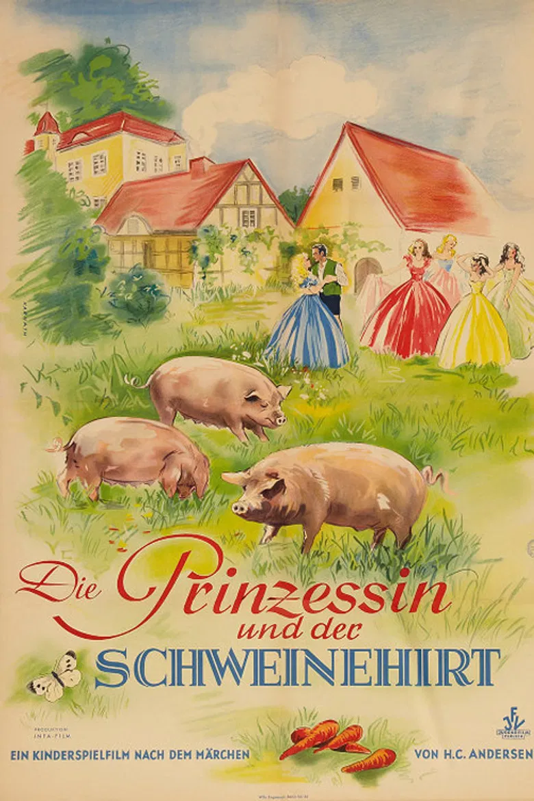 Die Prinzessin und der Schweinehirt poster background
