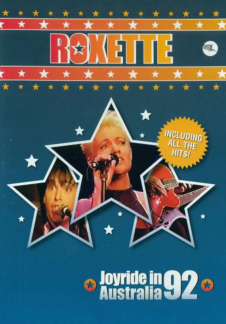 Roxette - Joyride in Australia 92 poster background