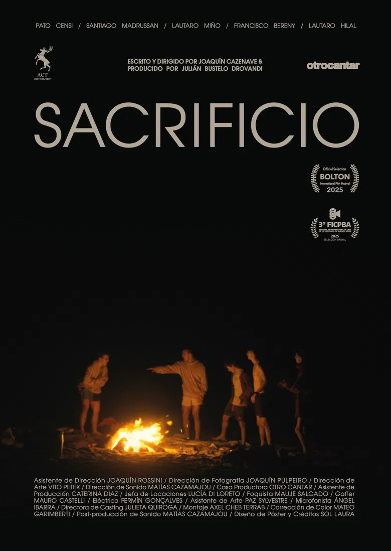 SACRIFICIO poster background