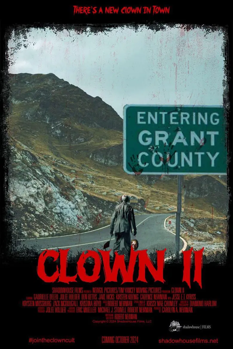 Clown 2 poster background