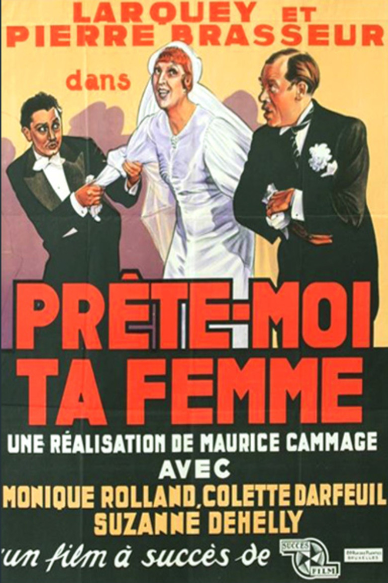 Prête-moi ta femme poster background
