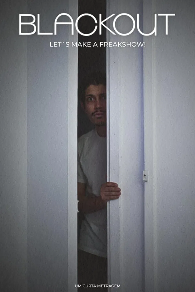 Blackout poster background